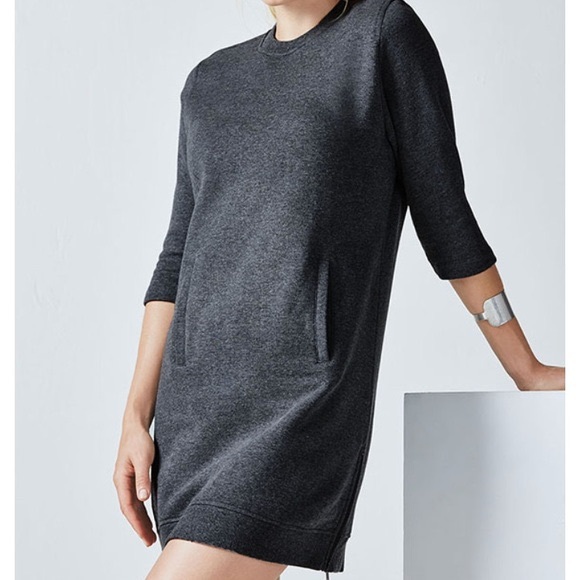 Fabletics Dresses & Skirts - Fabletics Elena Dress Sweatshirt Pockets Size XS